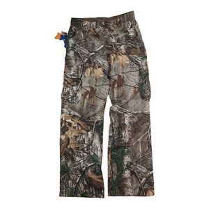 New Field Stream Smart Wick No Scent Camo Cargo‎ Pants Boys Medium